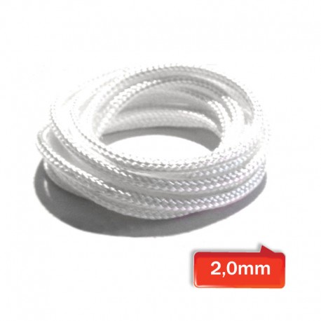 WICK twisted 2,0mm silica 95,21% - (3mt)
