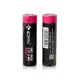 2 x Efan IMR 60A 18650 3000mAh 3.7V Flat top  Best vape battery + Case