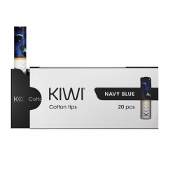 Kiwi Vapor NAVY BLUE COTTON TIPS (20 pcs)