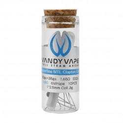 Vandy Vape  PRE-MADE Coils 30ga / 38ga  Ni80 - 10 Pieces
