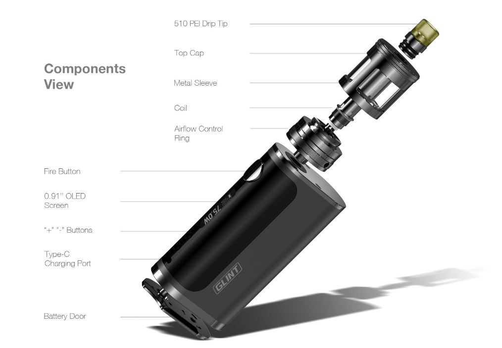 Nautilus Gt Starter Kit e-cigarette aspire
